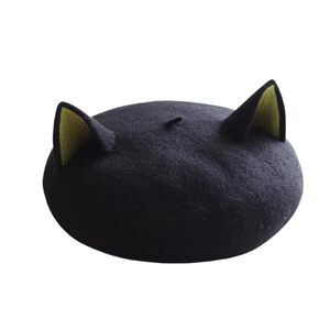 8651 Kawaii Antler Deer Ear Head Berets Hat Christmas Trees Funny Christmas